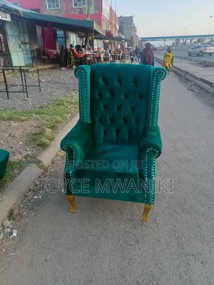 King Chair or Pedicure Seat, Green ,