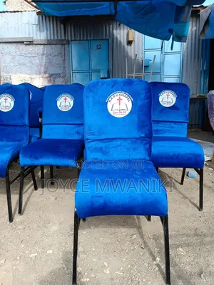 Church Chai, Blue Without Armrest 