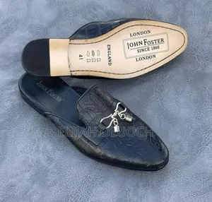 John Foster Pure Leather Mules