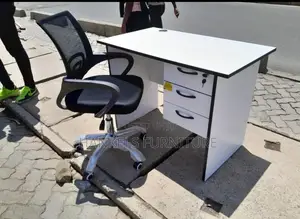 Combo Office Table and Secretarial Seat