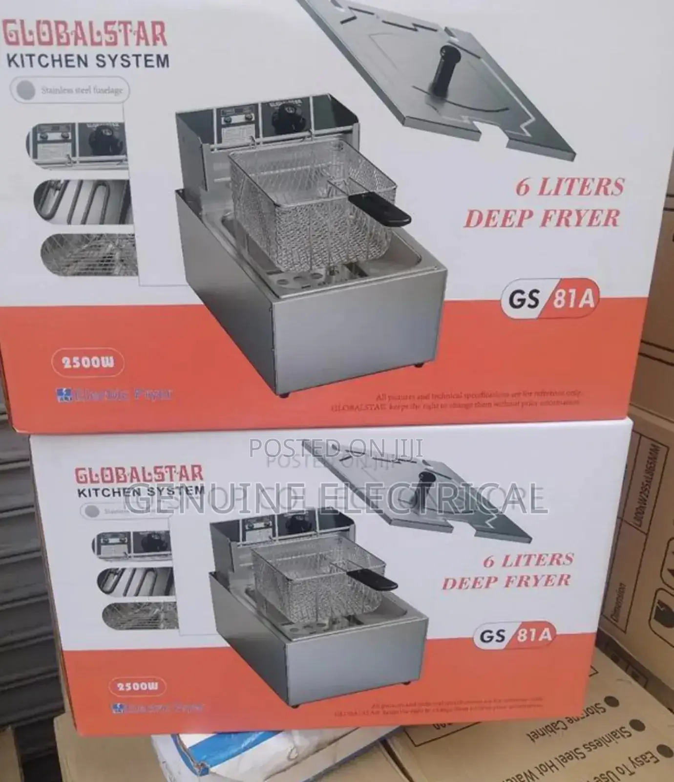 Brand New Globalstar Single Deep Fryer