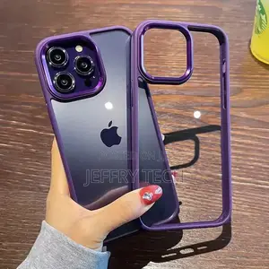 iPhone 14 Pro Color Bumper Case With Camera Protection
