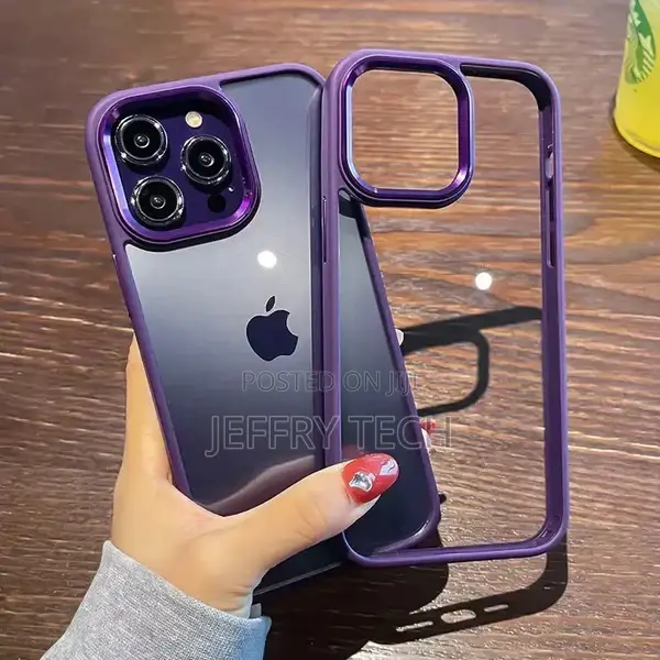 iPhone 14 Pro Color Bumper Case With Camera Protection