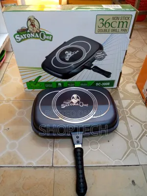 36cm Sayona Double Grill Pan