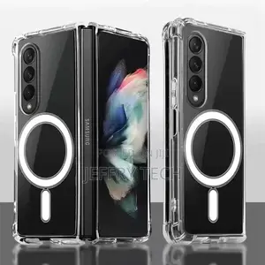 Samsung Galaxy Z Fold 5 Anti-Knock Transparent Magsafe Case