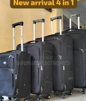 New Travel Suitcase - Fabric Case Material 4 In1 Bags
