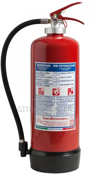 Fire Extinguisher 6kg Dry Powder