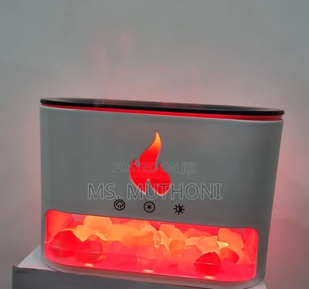 10W Salt Stone Fire Place Aroma Diffuser Humidifier