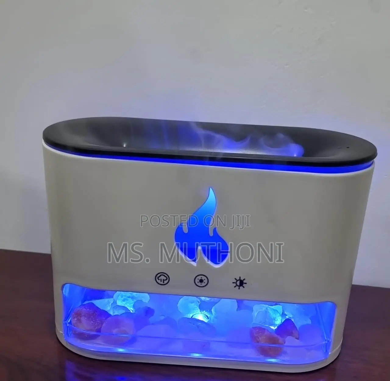 10W Salt Stone Fire Place Aroma Diffuser Humidifier