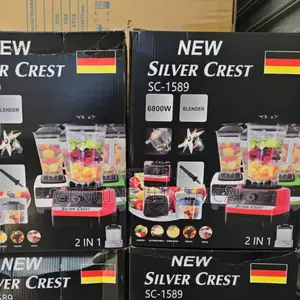 6800w 2 in 1 Silver Crest Heavy Duty Blender BCD