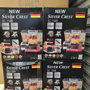 Silver Crest Heavy Duty Commercial Blender BCD