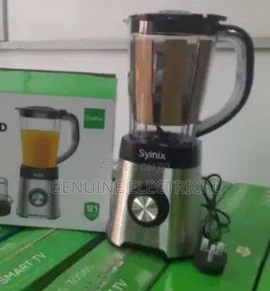 1.5 Litres Syinix 2 in 1 Blender Machine Stainless SY1