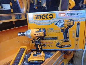 Ingco Cordless Impact Wrench Combo Kit