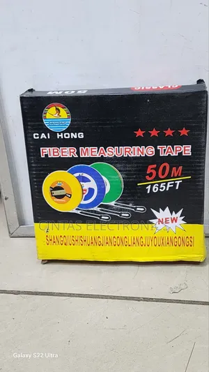 Cai Hong Fibre Measuring Tape 50m/165ft