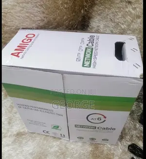 Original Cat 6 Amigo Cat-6 Indoor Lan Cable-305m