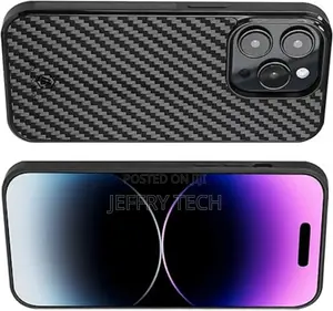 Carbon Fiber Case for iPhone 14 Pro MAX Cover With Magsafe