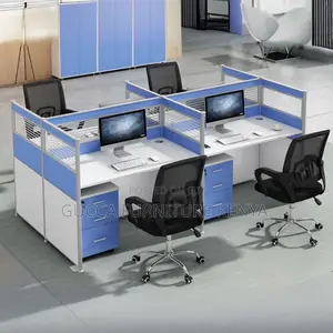 Workstations:4-Seat Modern Modular Professional Work Area