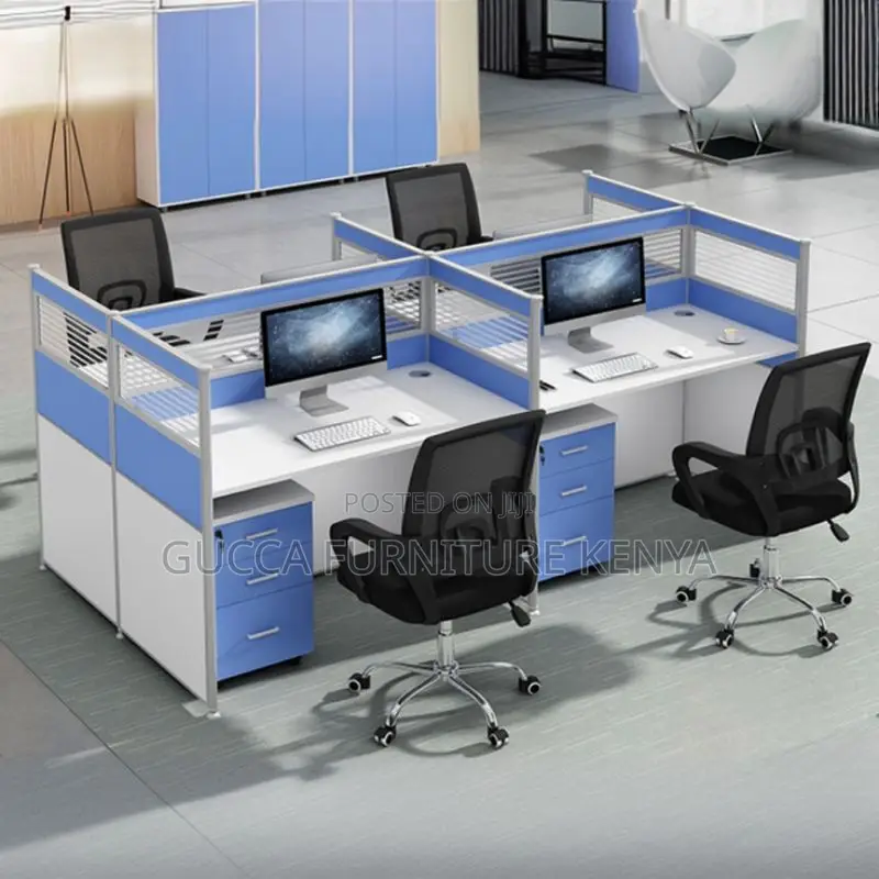 Workstations:4-Seat Modern Modular Professional Work Area