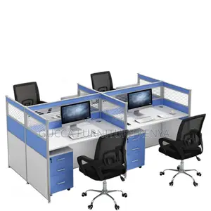 Workstations:4-Seat Modern Modular Professional Work Area