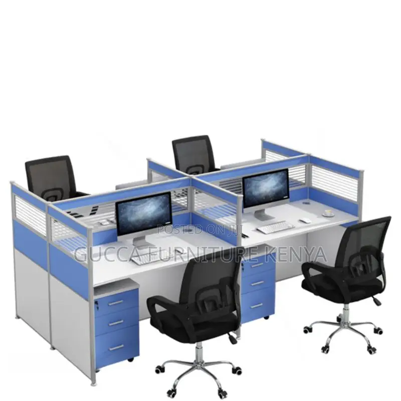 Workstations:4-Seat Modern Modular Professional Work Area