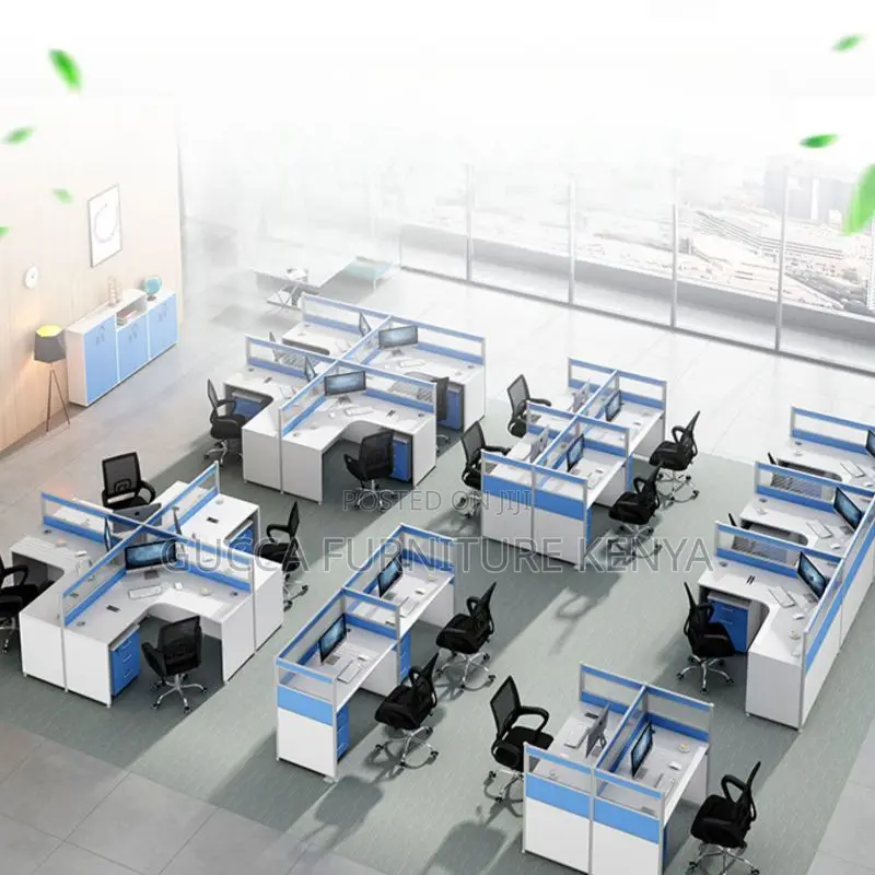 Workstations:4-Seat Modern Modular Professional Work Area