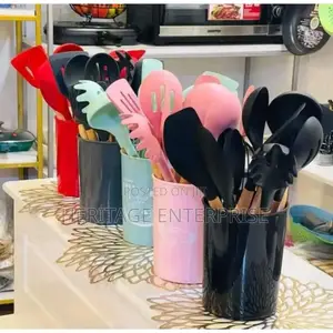 12 PCS Silicone Spoon Set Available