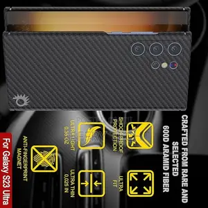 S23 Ultra Carbon Fiber Case [Aramidshield Series] Ultra Slim