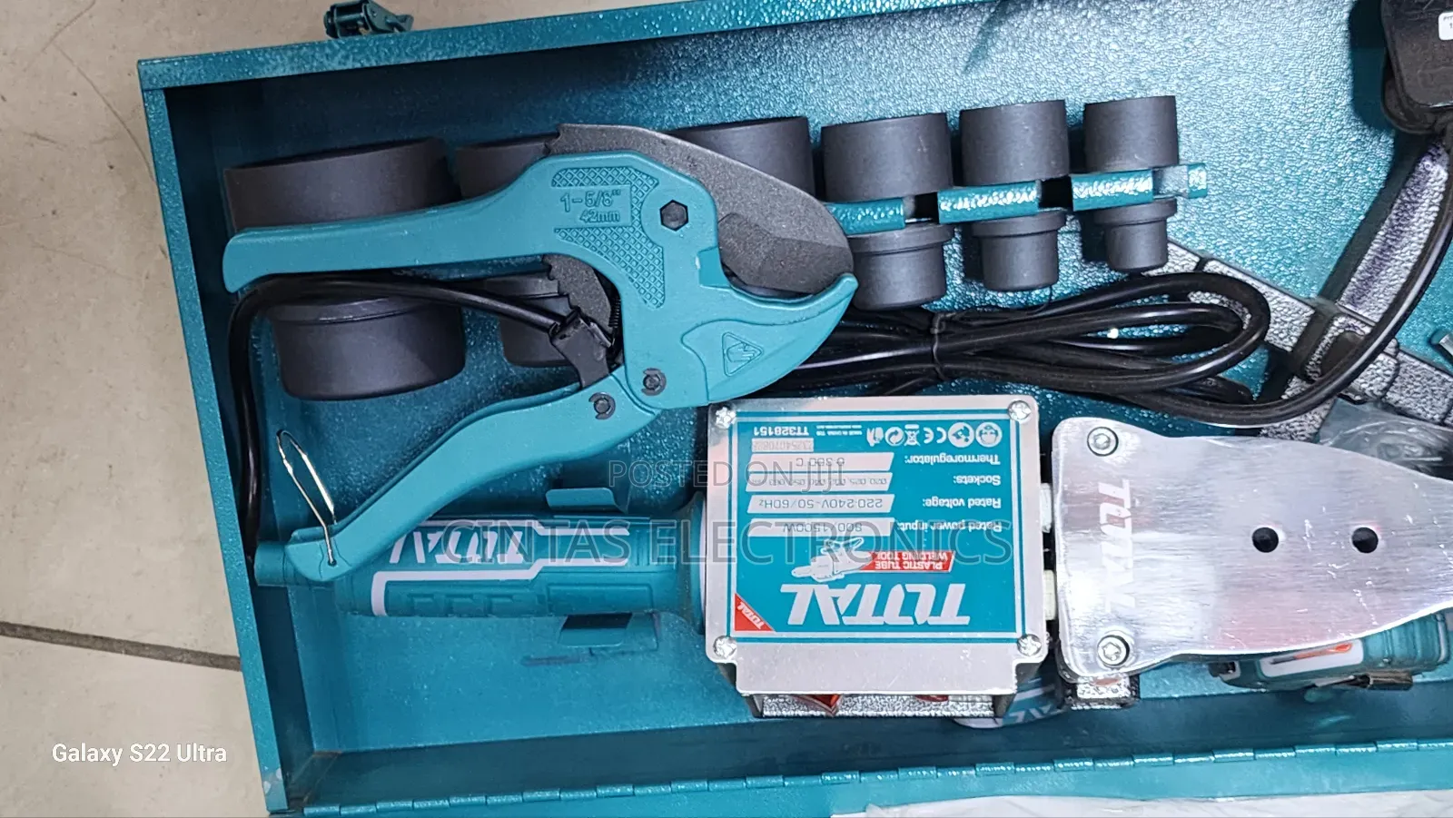 Total TT328151 Plastic Tube Welding Tool