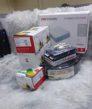 Office Security Hikvision4 Colorvu CCTV Cameras Full Package