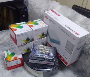 1080P Full HD Hikvision 4 Colorvu CCTV Cameras Full Package