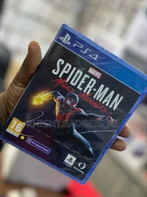 Marvel Spiderman Miles Morales Disc Ps4