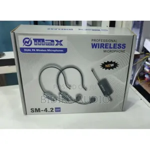Omax Dual PA Wireless Microphones 3 in 1 SM-4.2