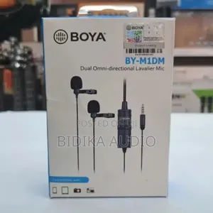 Boya Bym1dm Dual Corded Microphone