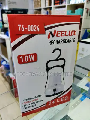 10w Neelux Rechargeable Lamp