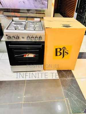 Silver Bjs 60x60 3-gas+1 Hot Plate With Turbo-fan