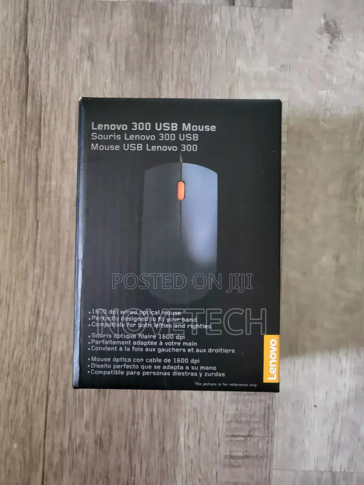 Lenovo 300 USB Mouse GX30M39704 Black