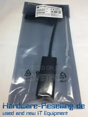 HP Type C Usb-C to Rj45 Gigabit Network Card #V7w66aa