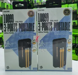 Tecno TPB-103 10000mah Ultra Tank Power Bank