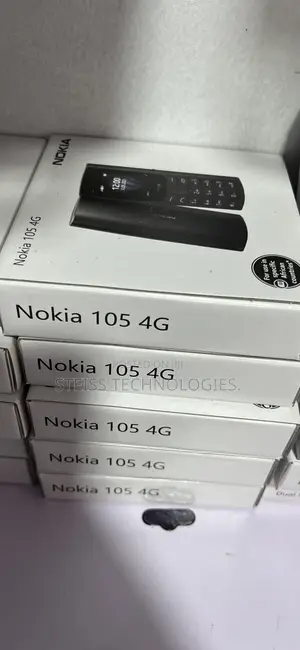 New Nokia 105 4G Blue