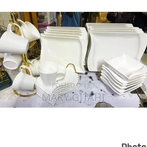 30 PCS Novel Ceramic Dinner Set .