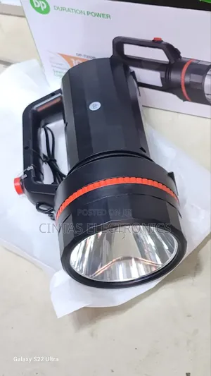 Duration Power LED Portable Rechargeable Search Light 100W