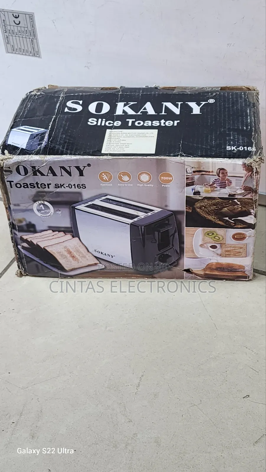 Sokany Sk-016s Slice Toaster