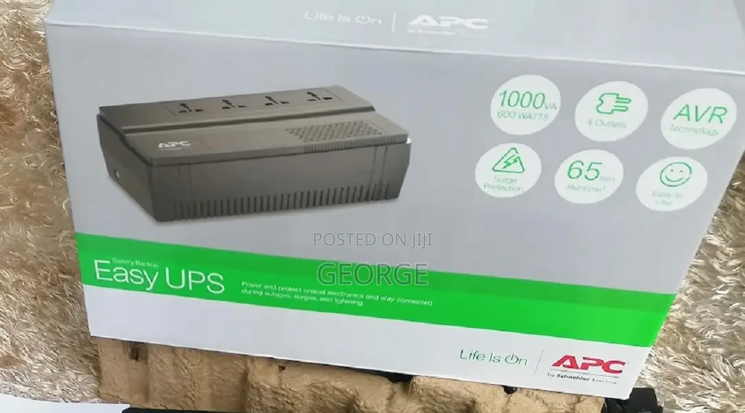 Imported 
1000va Apc Back Up Ups 1kva Apc 600w