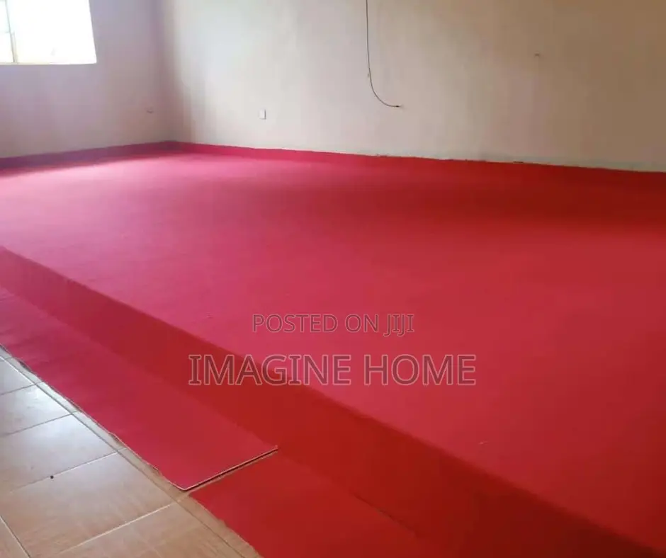 Church Wall to Wall Red Carpet