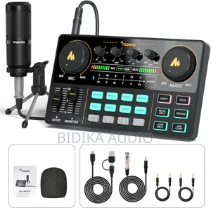 Maono Podcast Equipment Bundle Audio Mixer