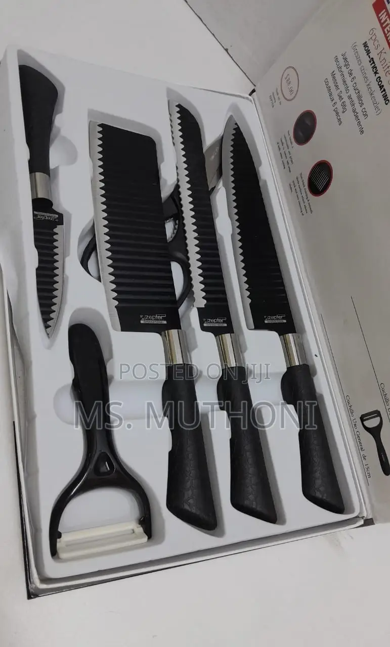 6pcs Zepter Knife Gift Pack Set