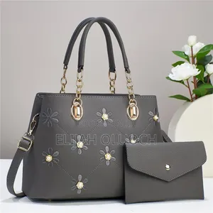 Flowered 2in1 Classic Handbag