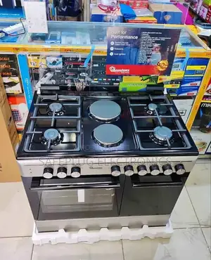 Electric Oven- Ramtons 60*90 Gas Cooker - 4 +2/ Compartment