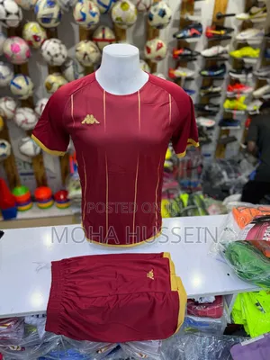 Maroon Kappa Football Kits