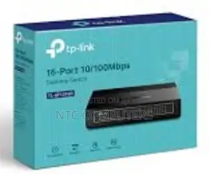 Tp Link Tl-Sf1016d 16-Port 10/100mbps Desktop Switch